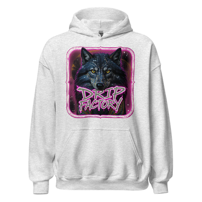 "DRIP FACTORY" 10 COLORS Heavy Hoodie | Gildan 18500