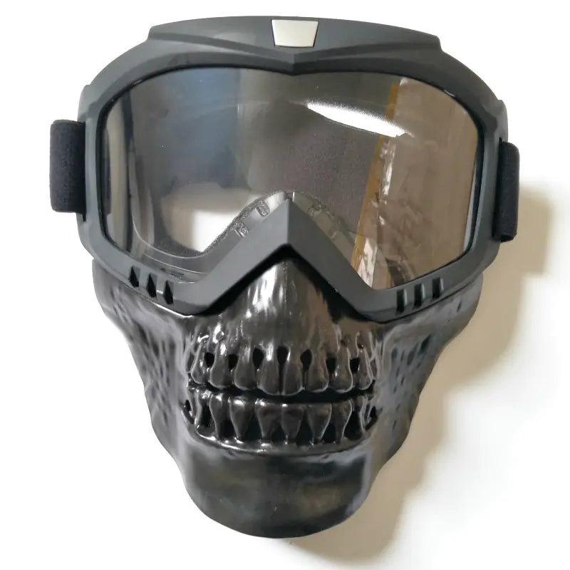Demon Skull Mask for Motorcycle Outdoor Sports