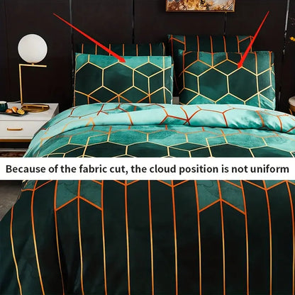 Stylish Retro Microfiber Bedding Set for Bedroom Upgrade