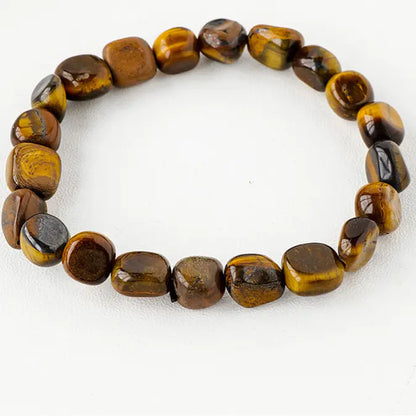 Natural Amethyst Rolling Stone Bracelet with Large Grains