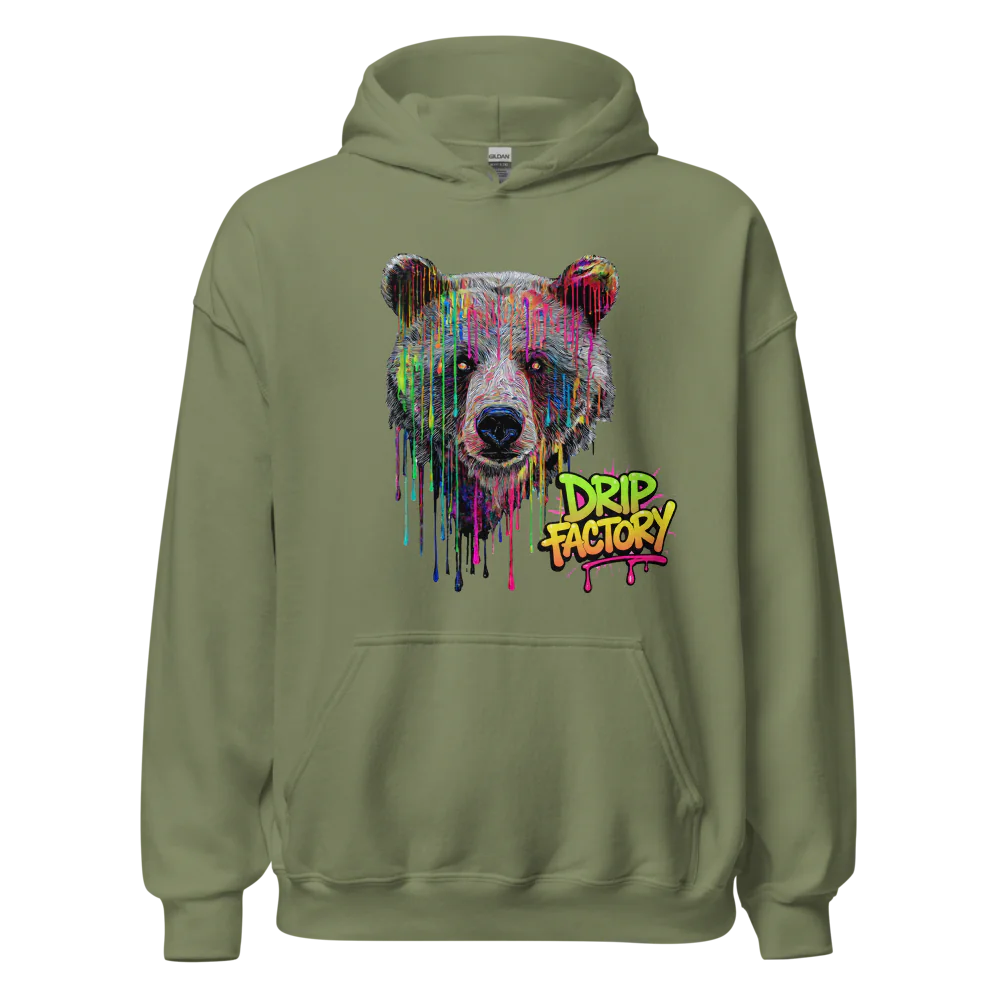 DRIP FACTORY EXCLUSIVE PAINTED GRIZZLY BEAR
