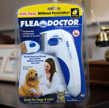 Electric Flea Doctor Comb for Pet Flea Removal