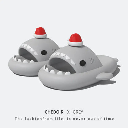 "Summer Unisex Shark Slippers - Stylish EVA Footwear"