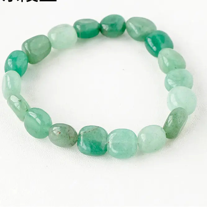 Natural Amethyst Rolling Stone Bracelet with Large Grains