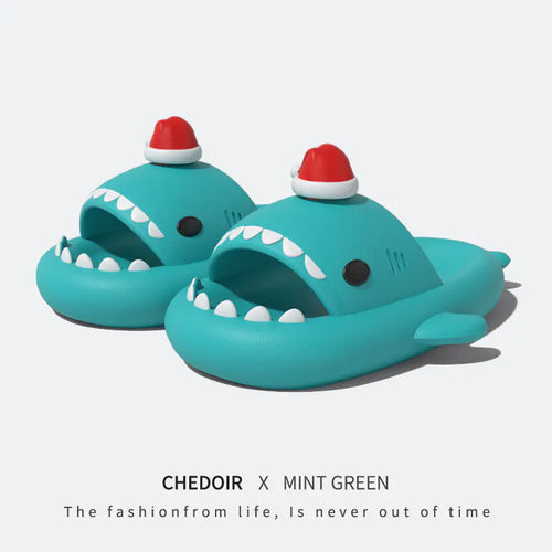 "Summer Unisex Shark Slippers - Stylish EVA Footwear"